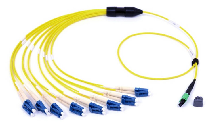 MPO to 16 LC single mode Cable