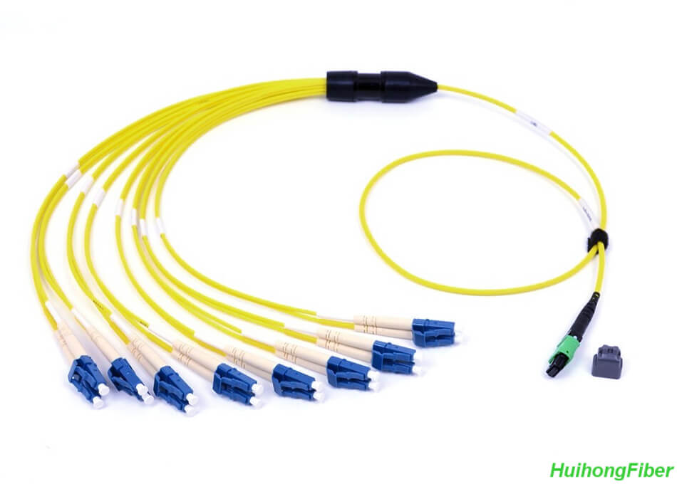 MPO to 16 LC single mode Cable